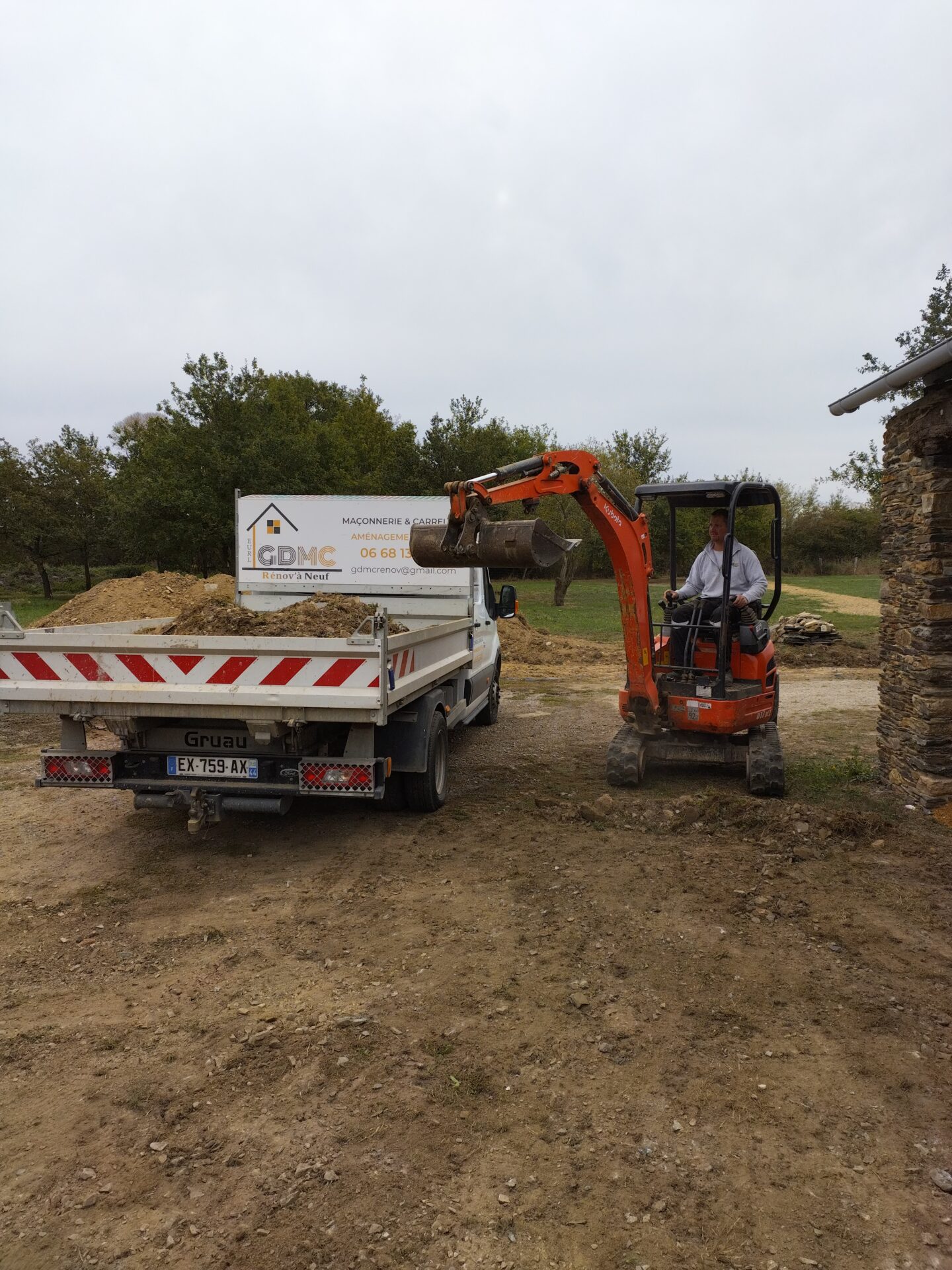 GDMC Rénov à Neuv | Travaux de maçonnerie générale | Vritz - Candé